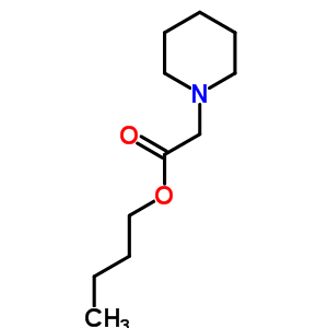 Butyl 2-(1-piperidyl)acetate Structure,70570-10-4Structure