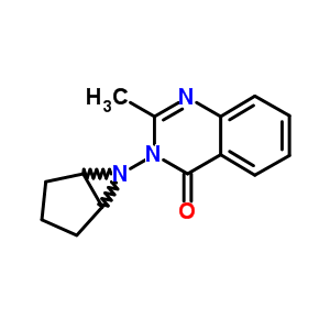 3-(6-Azabicyclo(3.1.0)hex-6-yl)-2-methyl-4(3h)-quinazolinone Structure,70575-38-1Structure