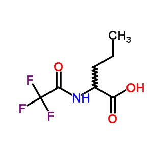 Norvaline,n-(2,2,2-trifluoroacetyl)- Structure,70681-22-0Structure