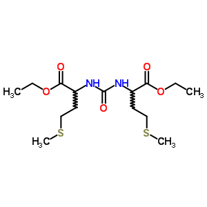 Ethyl 2-[(1-ethoxycarbonyl-3-methylsulfanyl-propyl)carbamoylamino]-4-methylsulfanyl-butanoate Structure,70779-91-8Structure