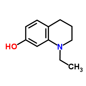 1-Ethyl-1,2,3,4-tetrahydroquinolin-7-ol Structure,71130-68-2Structure