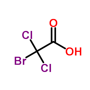 Bromodichloroacetic acid Structure,71133-14-7Structure