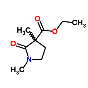 3-Pyrrolidinecarboxylicacid, 1,3-dimethyl-2-oxo-, ethyl ester Structure,71172-95-7Structure