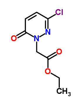 Ethyl 2-(3-chloro-6-oxopyridazin-1(6h)-yl)acetate Structure,71173-10-9Structure