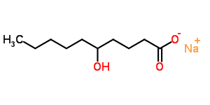 Sodium 5-hydroxydecanoate Structure,71186-53-3Structure