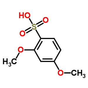 2,4-Dimethoxybenzenesulfonic acid Structure,7134-13-6Structure