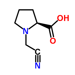 L-proline, 1-(cyanomethyl)- (9ci) Structure,713540-69-3Structure