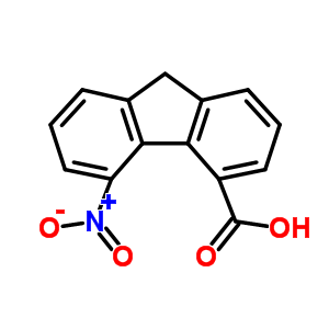 5-Nitro-9h-fluorene-4-carboxylic acid Structure,7145-76-8Structure