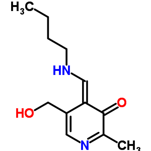 3-Pyridinemethanol,4-[(butylimino)methyl]-5-hydroxy-6-methyl- Structure,7146-98-7Structure