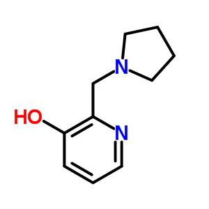 2-(Pyrrolidin-1-ylmethyl)pyridin-3-ol Structure,7149-45-3Structure