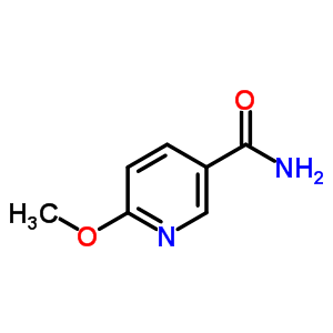 3-Pyridinecarboxamide, 6-methoxy- Structure,7150-23-4Structure