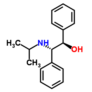 (1R,2s)-2-(isopropylamino)-1,2-diphenylethanol Structure,71653-81-1Structure