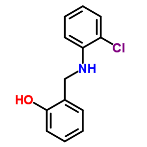 2-[(2-Chloro-phenylamino)-methyl]-phenol Structure,7166-37-2Structure