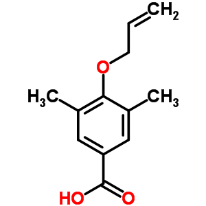 4-Allyloxy-3,5-dimethylbenzoic acid Structure,7192-39-4Structure