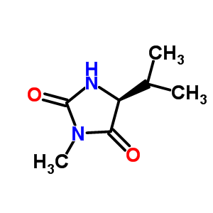 3-Methyl-5-(s)-isopropyl hydantoin Structure,71921-91-0Structure