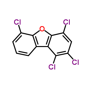 1,2,4,6-Tetrachlorodibenzofuran Structure,71998-73-7Structure