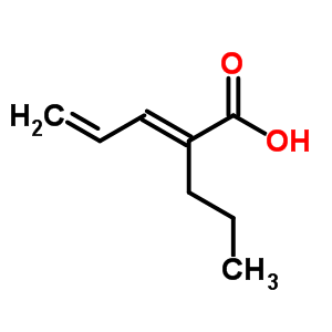 (E,z)-2-propyl-2,4-pentadienoic acid Structure,72010-18-5Structure