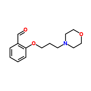 2-(3-Morpholin-4-yl-propoxy)-benzaldehyde Structure,72108-02-2Structure