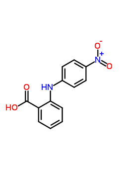 2-(4-Nitro-phenylamino)-benzoic acid Structure,7221-31-0Structure