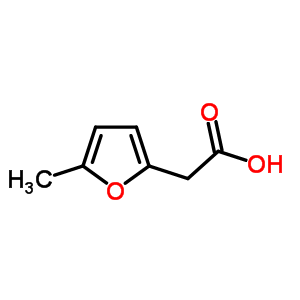 5-Methyl-2-furanacetic acid Structure,72360-04-4Structure