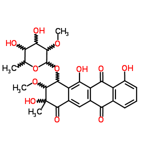 Aranciamycin Structure,72389-06-1Structure