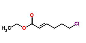 6-Chloro-trans-2-hexenoic acid ethyl ester Structure,72448-92-1Structure