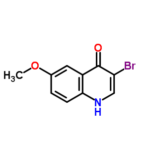 3-Bromo-6-methoxy-4-quinolinol Structure,724788-41-4Structure