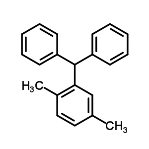 2-Benzhydryl-1,4-dimethyl-benzene Structure,7249-83-4Structure