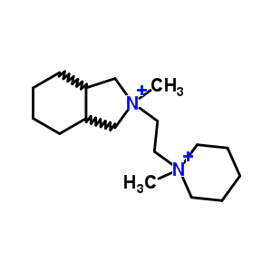 2-Methyl-2-[2-(1-methyl-3,4,5,6-tetrahydro-2h-pyridin-1-yl)ethyl]-1,3,3a,4,5,6,7,7a-octahydroisoindole Structure,7253-51-2Structure