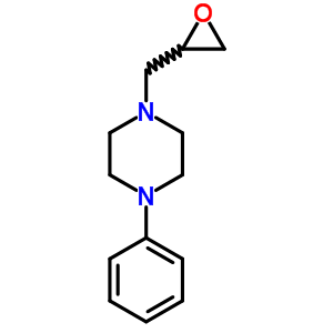 1-(2,3-Epoxypropyl)-4-phenylpiperazine Structure,72566-27-9Structure