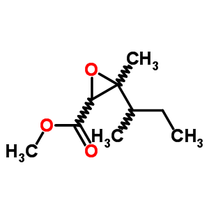 Oxiranecarboxylic acid, 3-methyl-3-(1-methylpropyl)-, methyl ester (9ci) Structure,72569-66-5Structure