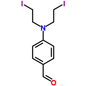 4-(Bis(2-iodoethyl)amino)benzaldehyde Structure,72700-11-9Structure