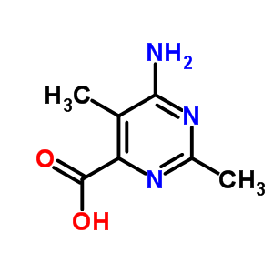 6-Amino-2,5-dimethyl-pyrimidine-4-carboxylic acid Structure,72792-79-1Structure