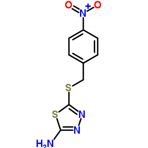 5-[(4-Nitrophenyl)methylsulfanyl]-1,3,4-thiadiazol-2-amine Structure,72836-11-4Structure