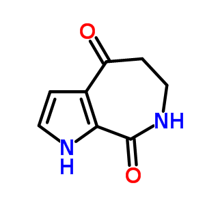 6,7-Dihydropyrrolo[2,3-c]azepine-4,8(1H,5H)-dione Structure,72908-87-3Structure