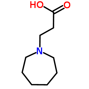 3-Azepan-1-ylpropanoic acid hydrochloride Structure,730996-05-1Structure