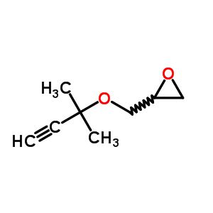 2-(2-Methylbut-3-yn-2-yloxymethyl)oxirane Structure,7312-54-1Structure