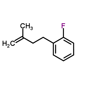 Benzene, 1-fluoro-2-(3-methyl-3-butenyl)-(9ci) Structure,731772-98-8Structure