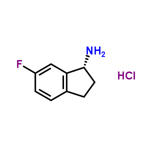 (R)-6-fluoro-2,3-dihydro-1h-inden-1-aminehydrochloride Structure,731859-02-2Structure