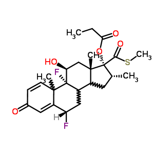 Fluticasone propionate rc d Structure,73205-13-7Structure