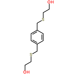 Ethanol,2,2-[1,4-phenylenebis(methylenethio)]bis- Structure,7321-13-3Structure