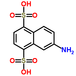 6-Aminonaphthalene-1,4-disulfonic acid Structure,73356-11-3Structure