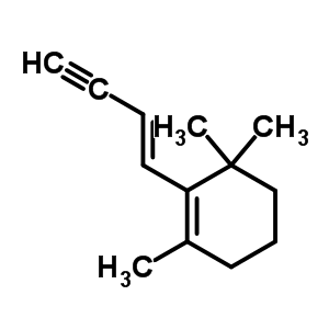 (E)-buten-3-ynyl-2,6,6-trimethyl-1-cyclohexene Structure,73395-75-2Structure