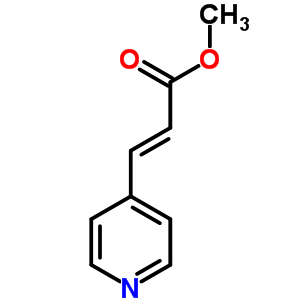 4-Pyridineacrylic acid methyl ester Structure,7340-34-3Structure