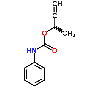 3-Butyn-2-ol,2-phenylcarbamate Structure,7342-74-7Structure