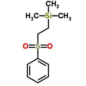 Phenyl 2-(trimethylsilyl)ethyl sulfone Structure,73476-18-3Structure