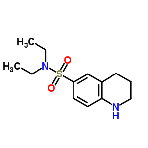 N,n-diethyl-1,2,3,4-tetrahydroquinoline-6-sulfonamide Structure,7355-01-3Structure