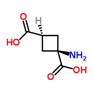 1-Aminocyclobutane-cis-1,3-dicarboxylic acid Structure,73550-55-7Structure