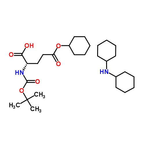 Boc-glu(ochex)-oh·dcha Structure,73821-98-4Structure