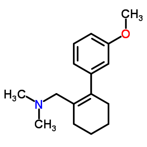 1-[2-(3-Methoxyphenyl)-1-cyclohexenyl]-n,n-dimethylmethanamine Structure,73825-64-6Structure